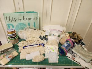 Photo of free fabric scraps and notions (Pebble Creek in Goodyear)