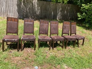 Photo of free Curb alert: dining chairs, 2 sofas (Midtown West/Levy Park)
