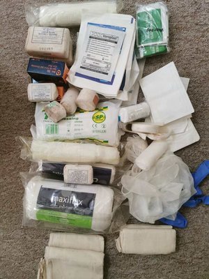 Photo of free Out of date first aid supplies for practice (Old Hutton LA8)