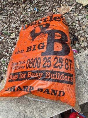 Photo of free Sand bags - 25kg each (Leyton)