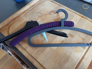 Photo of free 3 sturdy coat hangers (St Andrews KY16)
