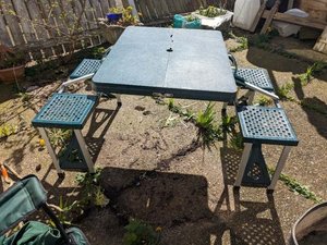 Photo of free Pop up Camping table (Earlham NR4)