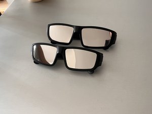 Photo of free Solar viewing glasses (Porter Square, Cambridge)