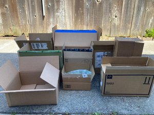 Photo of free Boxes for moving (West Petaluma)
