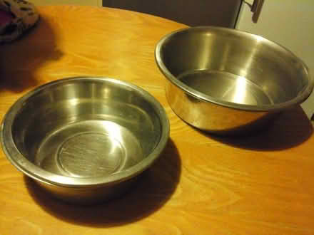Photo of free Dog's Stainless Steel Dishes (Kirkton of Auchterhouse DD3) #1