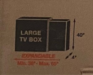 Photo of free TV/Picture Box (Wayne (area))