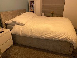 Photo of free Double bed frame - Ottoman style (Winchester, SO22)