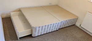 Photo of free Double Bed Diwan with double bed Mattress (Witham CM8)