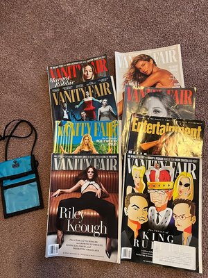 Photo of free Vanity Fair magazines (Lake Wheeler Road, S. Raleigh)