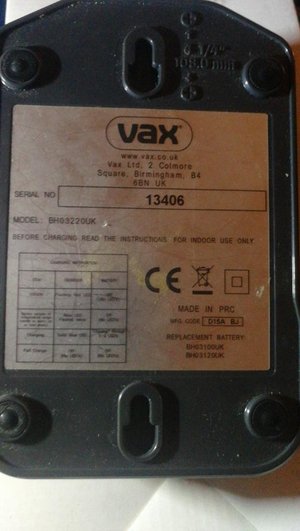Photo of free VAX Battery Charger (Woodborough Road, NG3)