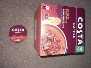 Photo of free Costa coffee pods x 8 (B92 Olton)