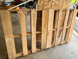 Photo of free Wooden Pallet - 72"x40"x5" (New Market, Md Lake Linganore)