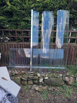 Photo of free Glass Panels From An Old Shower Enclosure (Waldridge Park DH2)