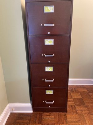 Photo of free 4-Drawer File Cabinet (Cross Keys) (Baltimore 21210)