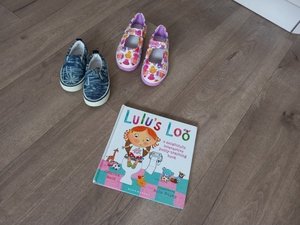 Photo of free Childrens shoes and Potty training book (Plumpton Green BN7)