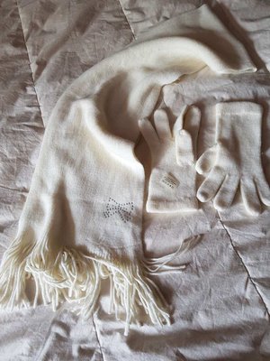 Photo of free Women's cream scarf and gloves (Hunton Bridge WD4)
