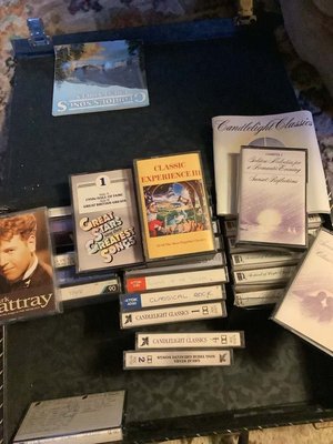 Photo of free Casette case and tapes (Oughtibridge S35)