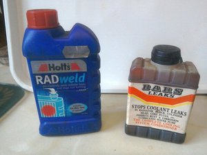 Photo of free Two Small Bottles Of Old Car Radiator Leak Sealer (Harborne B32)
