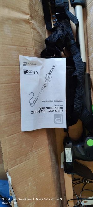 Photo of free Cordless Hedge trimmers (Gorse Hill M32)