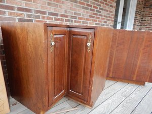 Photo of free Kitchen cabinets - corners only (20882)