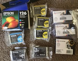 Photo of free Epson ink cartridges 126 (by Homestead and hollenbeck)