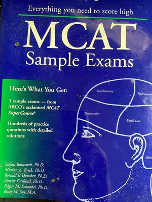Photo of free MCAT Sample Exams (Hopatcong)