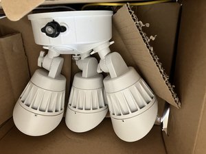 Photo of free 3 New Outdoor LED Lights (South PA near Gunn)