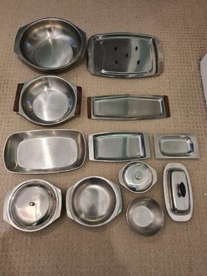 Photo of free Collection of stainless steel tableware (Lewes BN7)