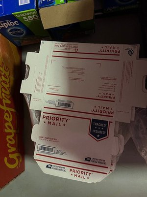 Photo of free Priority mail boxes (Ann Arbor (Ann Arbor (Scio))