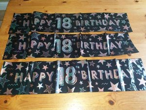 Photo of free Happy 18th Birthday banners (Spotland Bridge OL12)