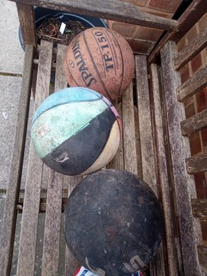 Photo of free 3 basketballs (CH49)