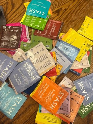 Photo of free Variety of flavored teas (Wildwood Bethesda, md)