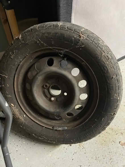 Photo of free 195/60 R14 tire and rim (Morrow) #1