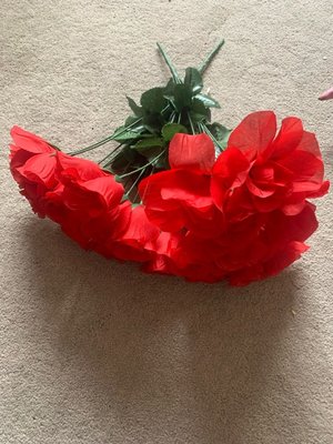 Photo of free 2 bunches artificial roses (Stranmillis, Belfast, BT9)