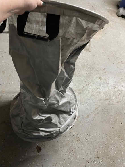 Photo of free Vinyl trash tote (Morrow) #4