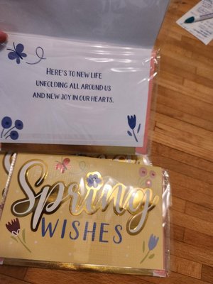 Photo of free 3 new greeting cards (Palm Harbor 34683 CR1 Tpa Rd)