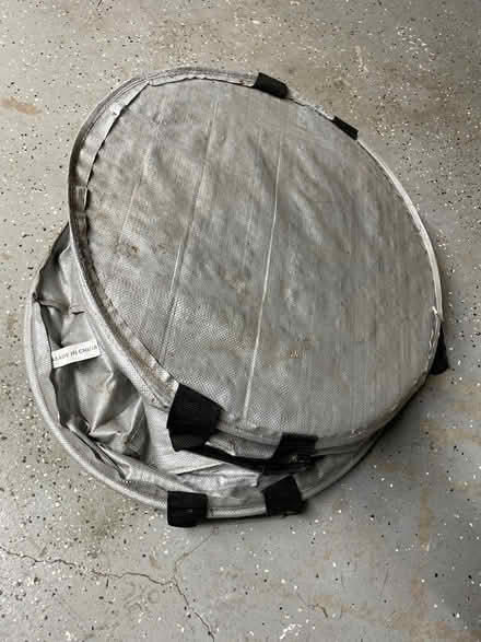 Photo of free Vinyl trash tote (Morrow) #3