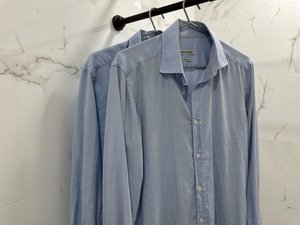 Photo of free 2 Shirts (size 15.5) (UWS (W. 85th & Riverside Dr.))