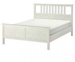 Photo of free IKEA hemnes white double bed (Grange CH48)