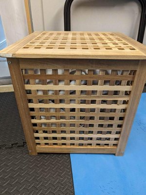 Photo of free Wooden laundry basket (Loughton IG10)