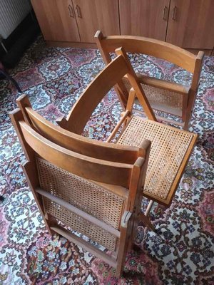 Photo of free 4 folding chairs. (Appleby-in-Westmorland CA16)