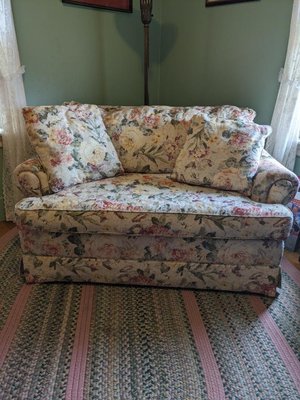 Photo of free Sleeper love seat (Worcester, 01606)