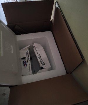 Photo of free Foam cold pack mailing cartons (Emerson)