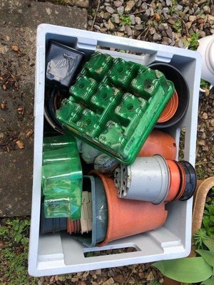 Photo of free Various plastic plant pots (Broadclyst)