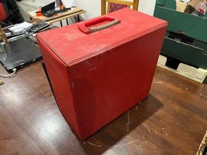 Photo of free Red 12” vinyl carrying case (N10 - Muswell Hill)