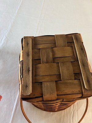 Photo of free 1990 Longaberger Basket with liner (Portage - central city)