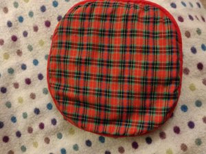Photo of free Microwave hot water bottle (Boots) with tartan cover (Fiveways BN1)