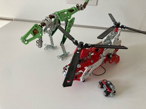 Photo of free Meccano Helicopter & T Rex (Crouch End N8)