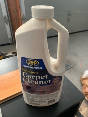 Photo of free Carpet cleaner 1/4 bottle (Markham)
