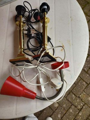 Photo of free Table lamp bases and wall light (Goldington MK41)